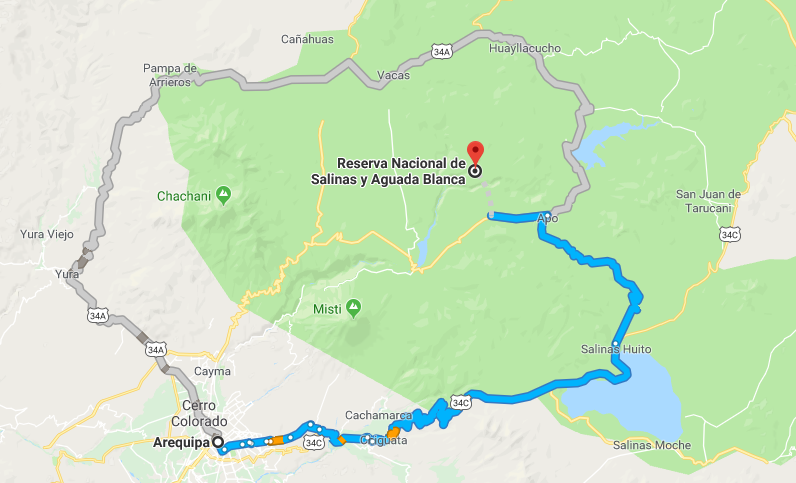 Reserva Nacional De Salinas Y Aguada Blanca Como Llegar