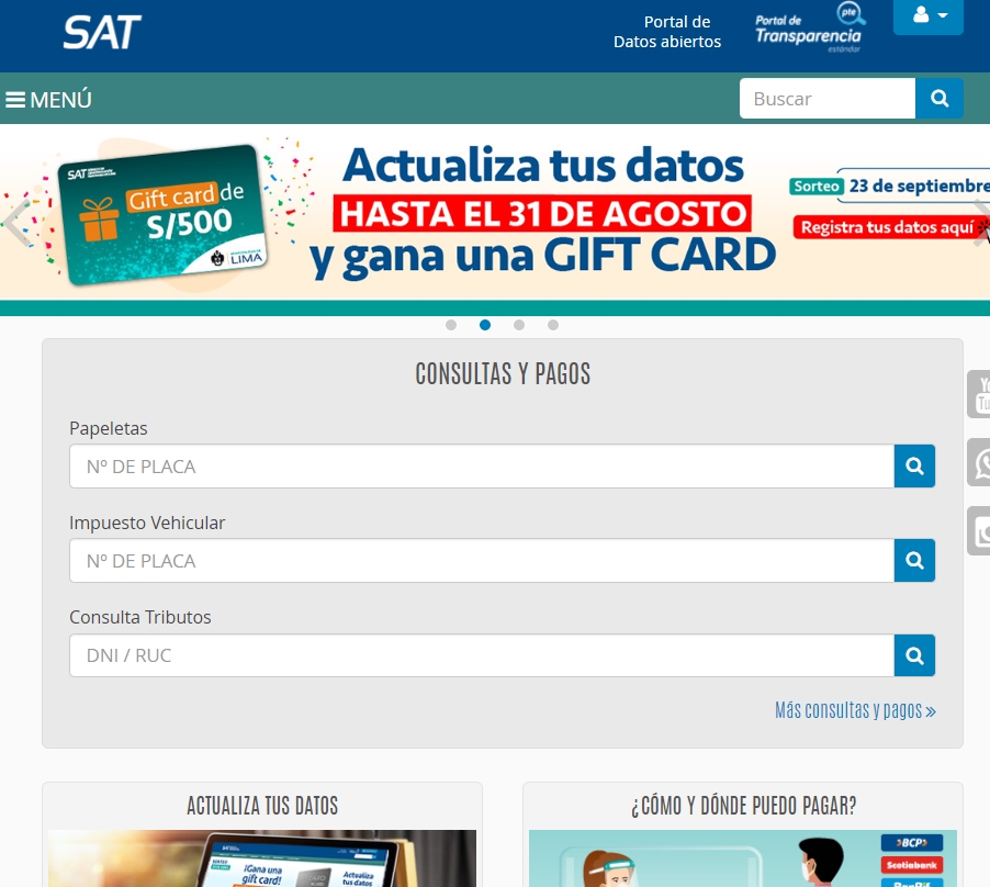 Sat Impuesto Vehicular Por Placa