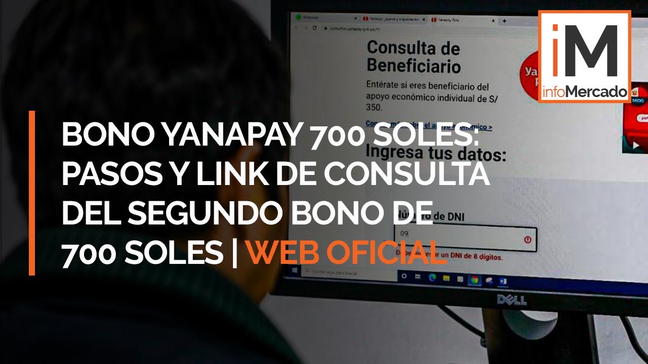 Segundo Bono Yanapay 700 Soles 2022