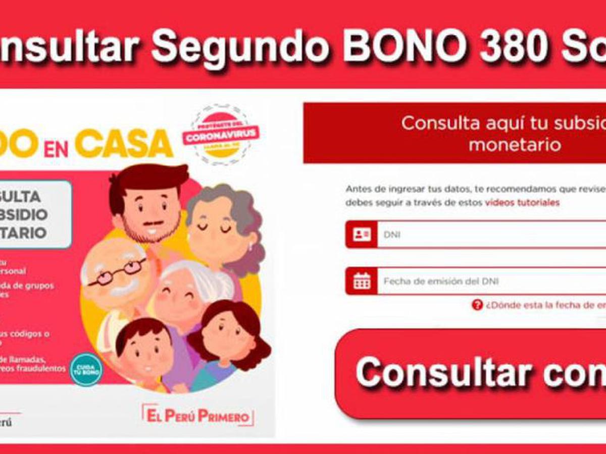 Segundo Bono Yo Me Quedo En Casa Link