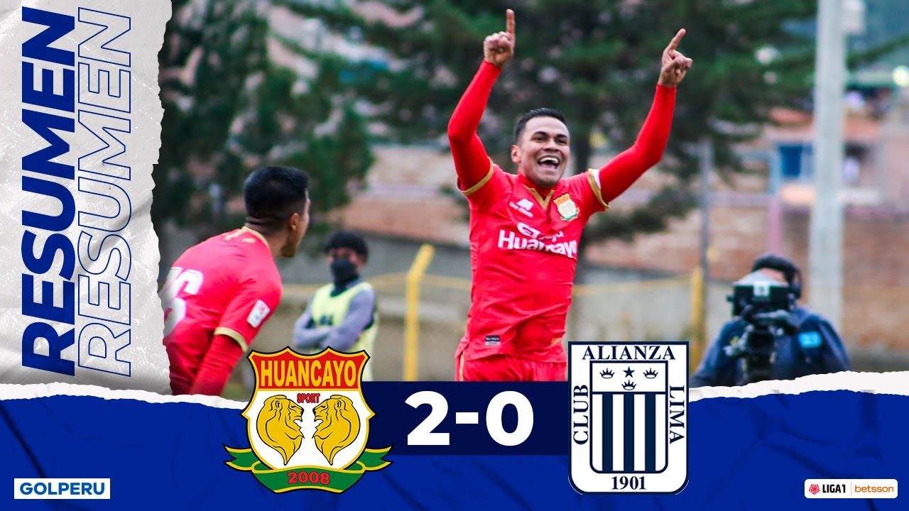 Sport Huancayo Vs. Alianza Lima