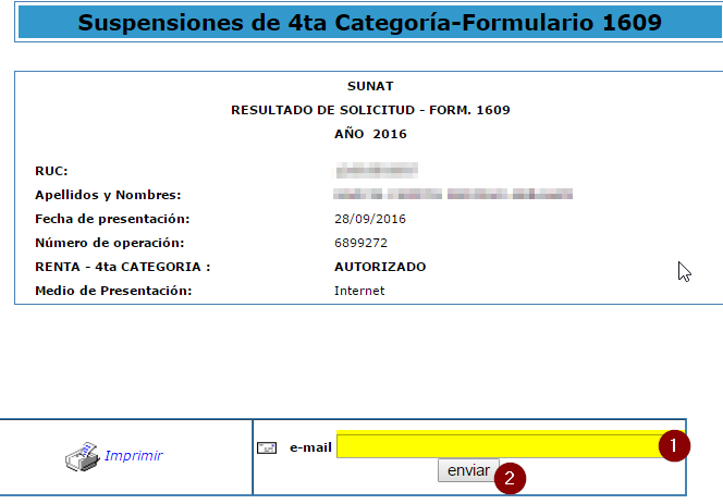Suspension De Cuarta Categoria Consulta