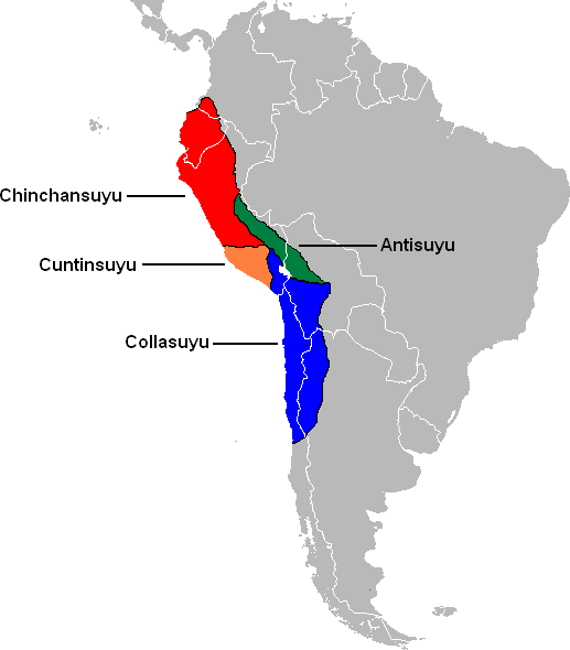 Tahuantinsuyo Mapa