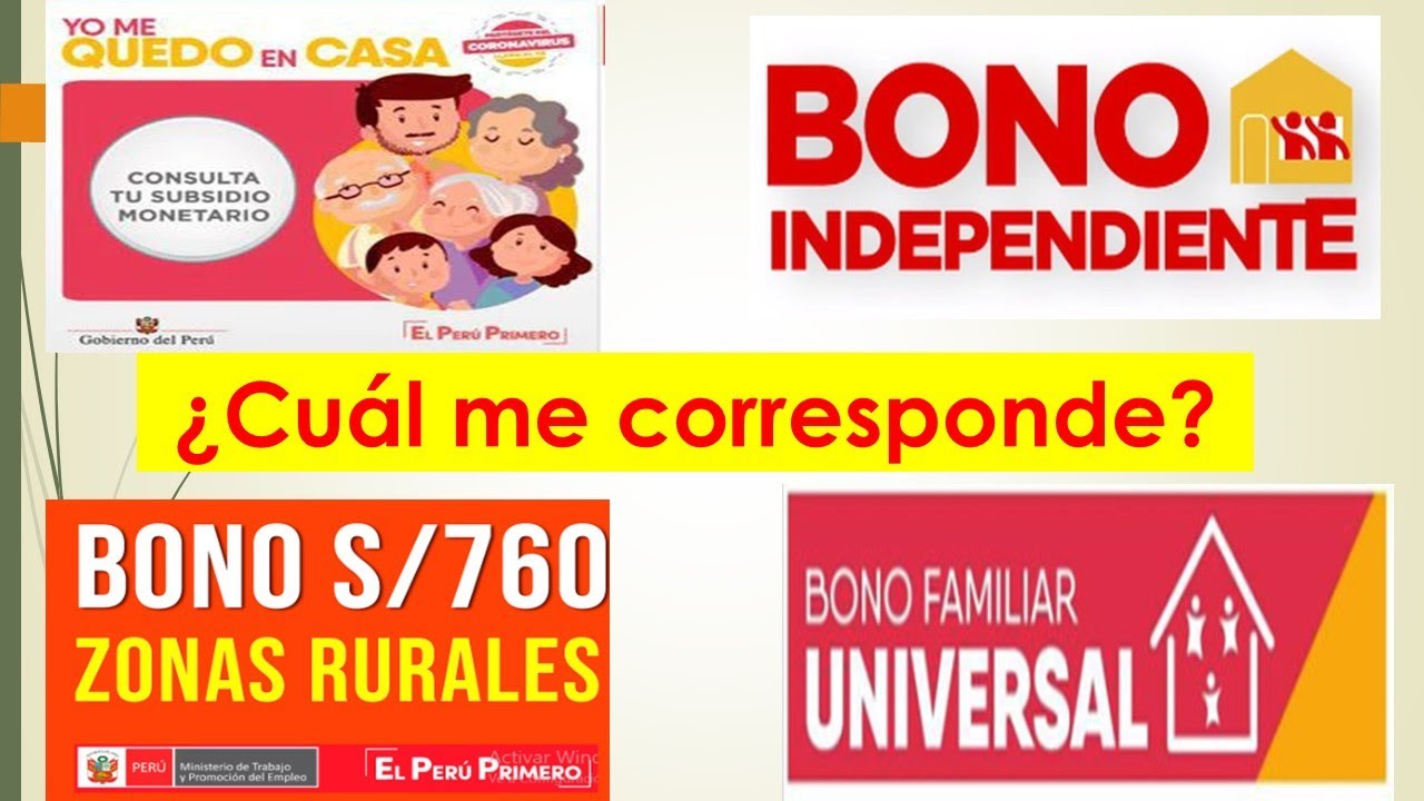 Tercer Bono Yo Me Quedo En Casa 760 Link