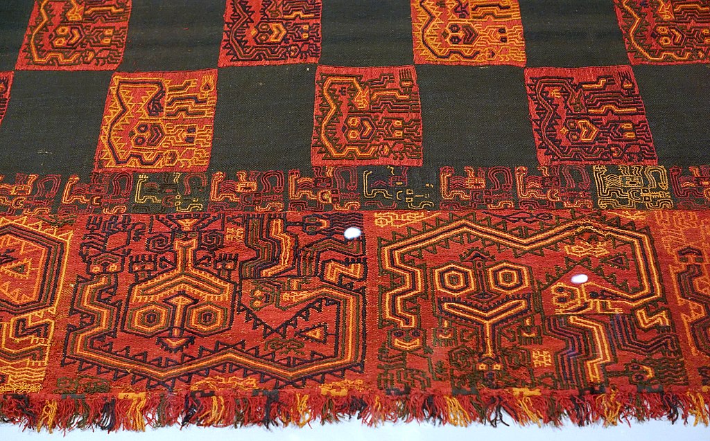 Textileria De La Cultura Paracas Necropolis