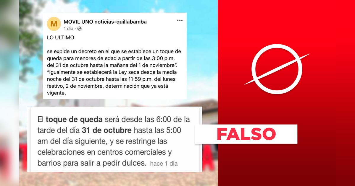 Toque De Queda 31 De Octubre 2020 Peru