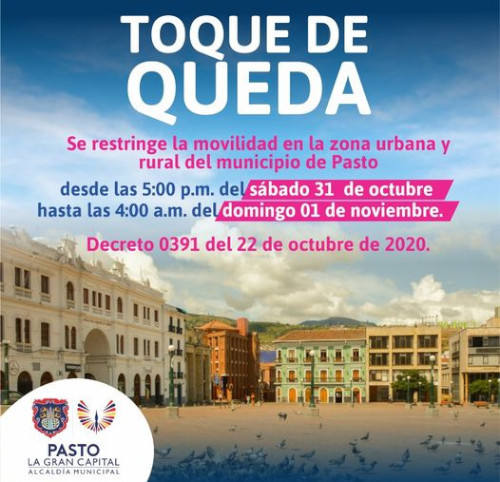 Toque De Queda 31 De Octubre