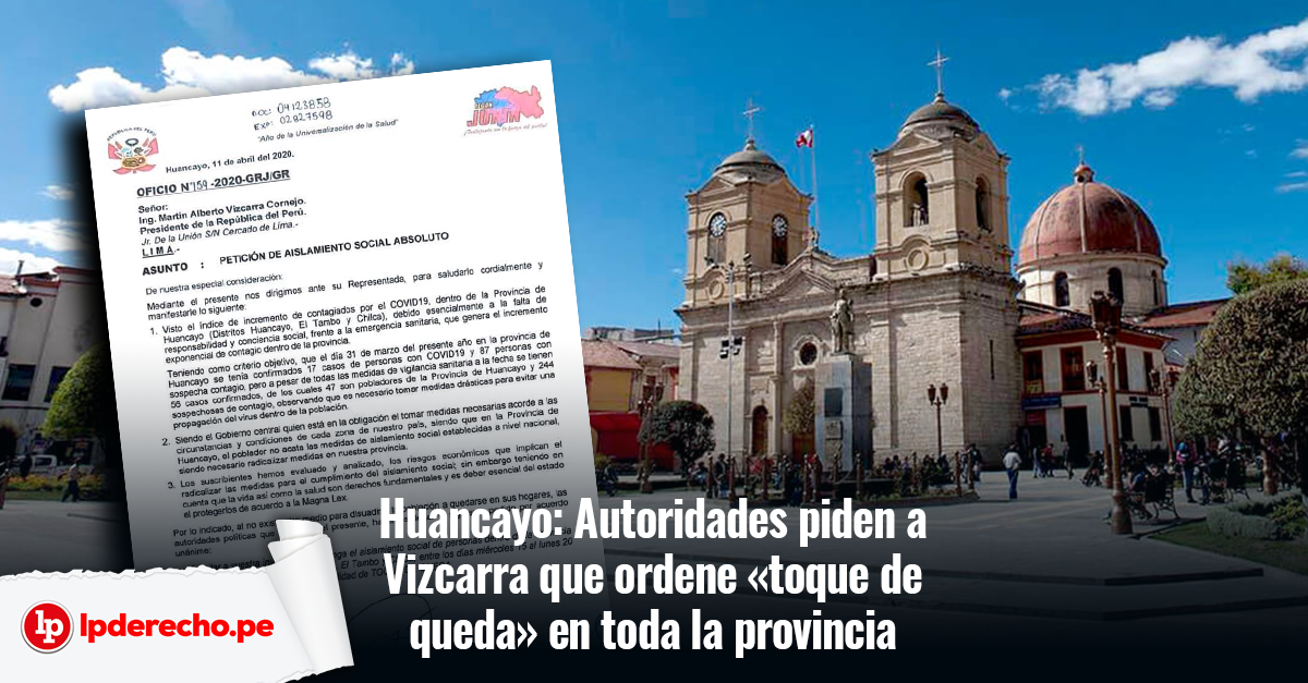 Toque De Queda En Huancayo