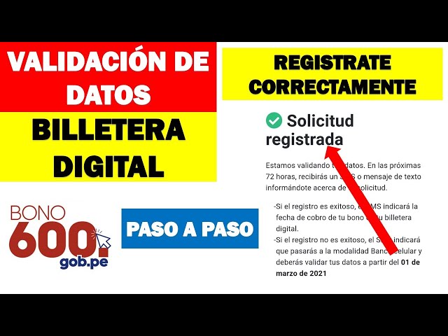 Validar Datos Bono 600 Soles