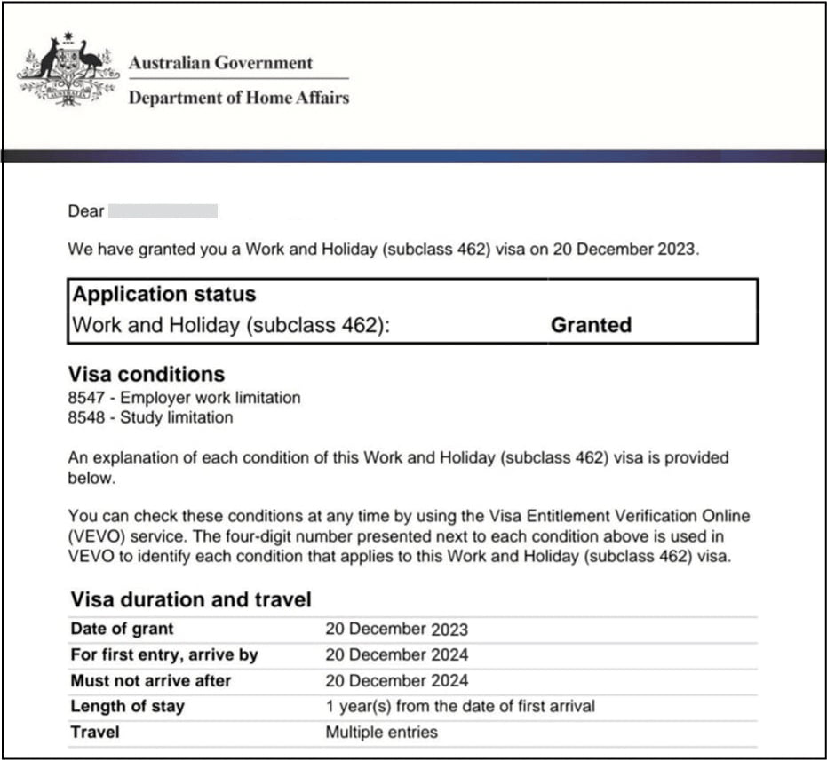 Visa Turista Australia Para Peruanos