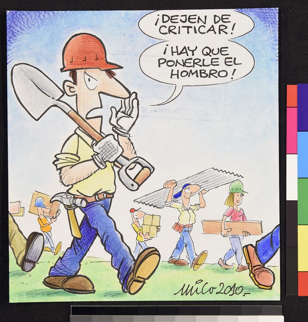 Yo Pongo El Hombro Link