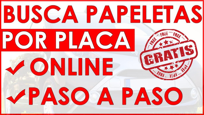 Como Saber Si Mi Carro Tiene Papeletas