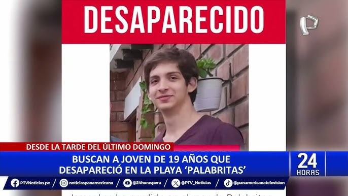 Joven Desaparecido En Playa Palabritas
