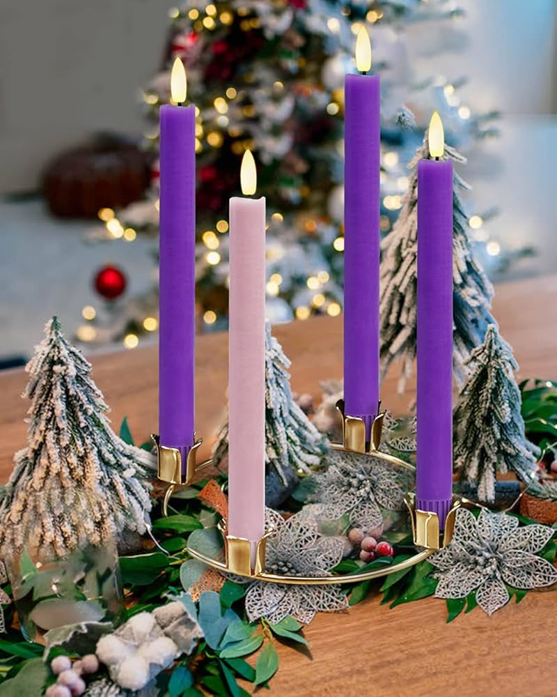 Velas De La Corona De Adviento