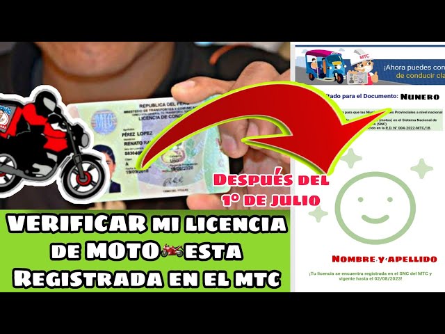 Verificar Mi Licencia De Moto