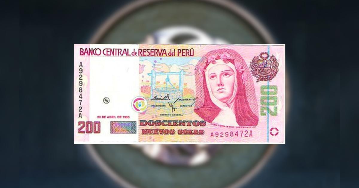 Billete De 200 Soles Antiguo