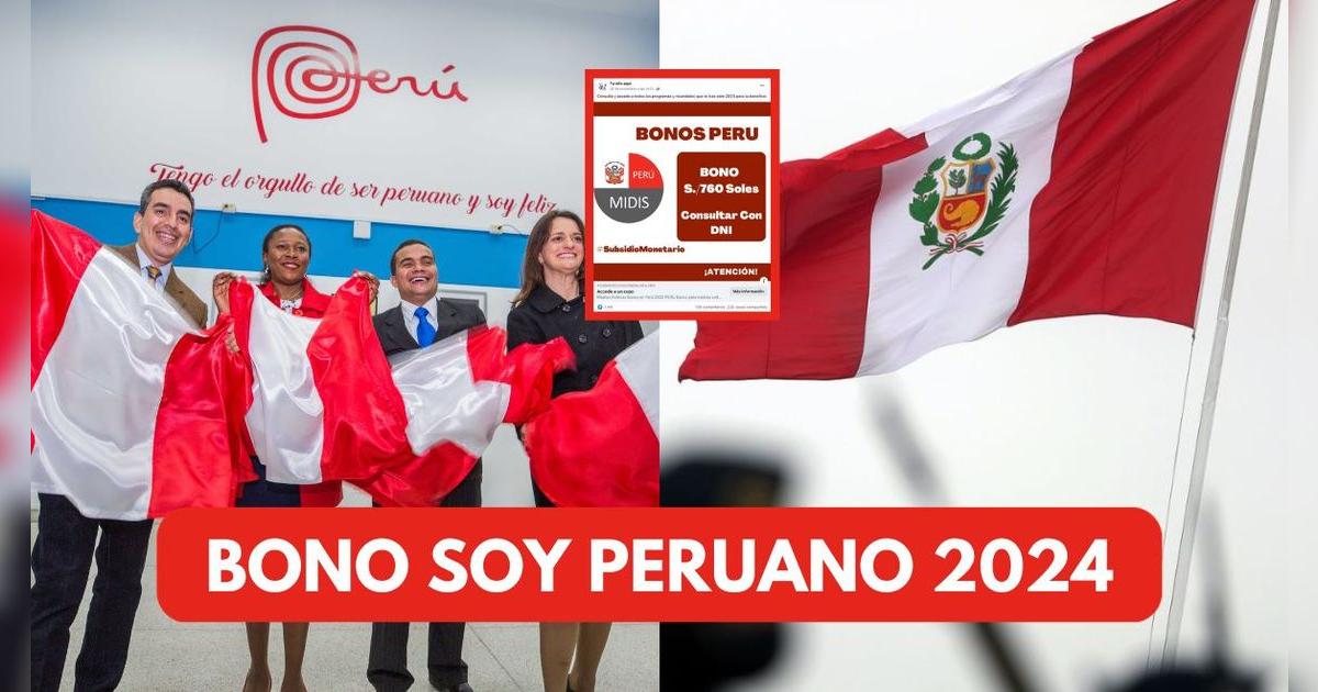 Bono Soy Peruano 2024 LINK Consulta DNI
