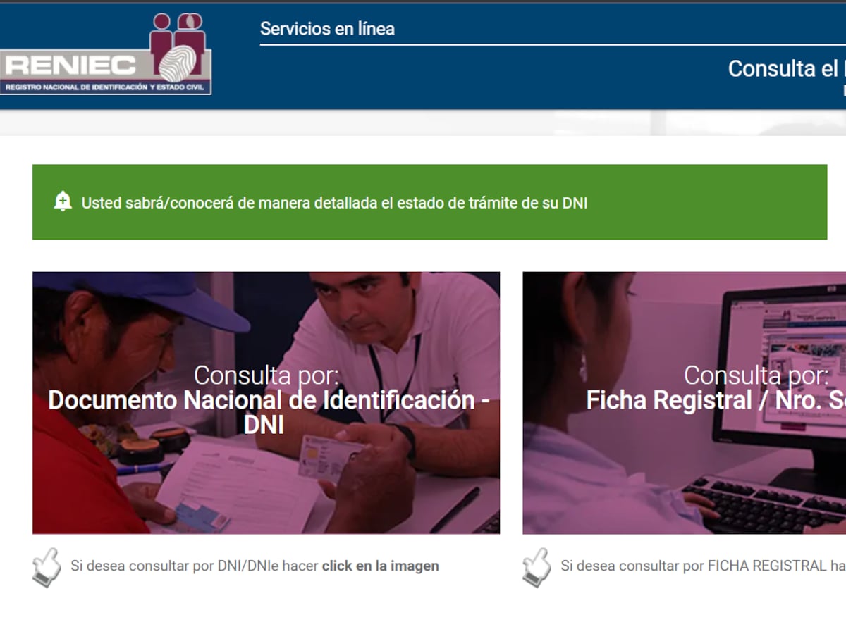 Consulta Trámite DNI