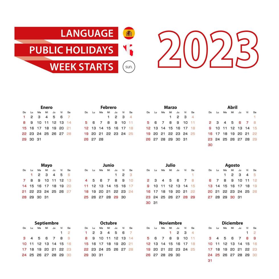 Dias No Laborables 2023 Peru Calendar