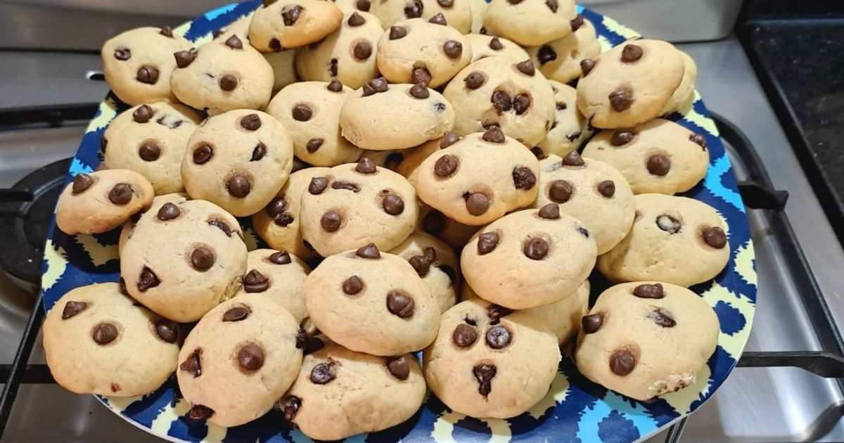 Galletas Con Chispas De Chocolate Sin Mantequilla