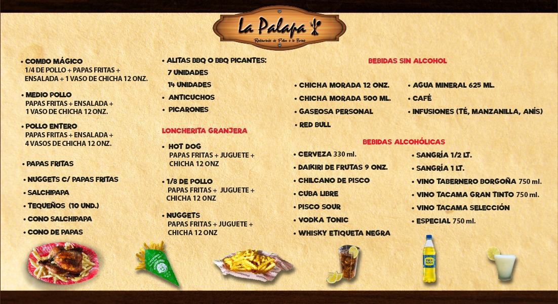 Granja Villa Precio Comida