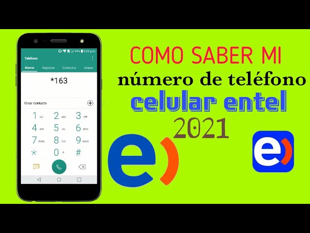 Sacar Número De Entel
