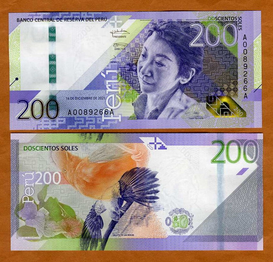 Soles Peruanos Billetes