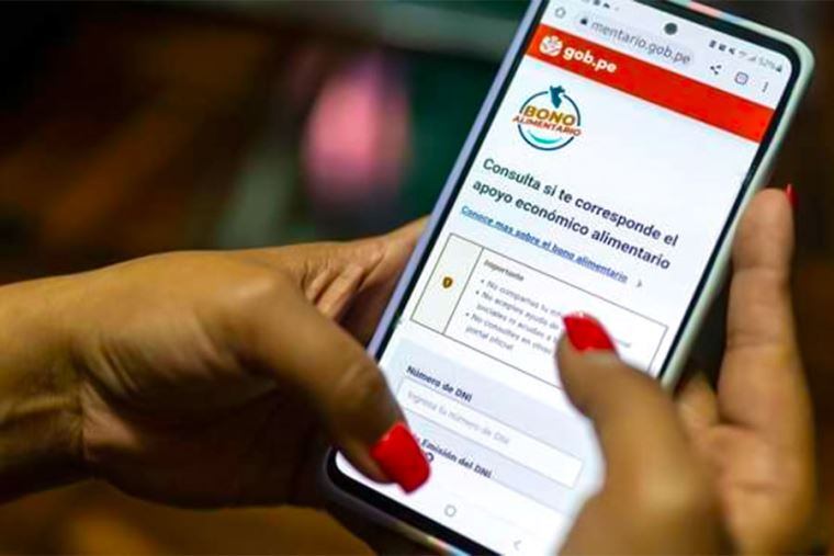 Www Bono Alimentario Com Pe App