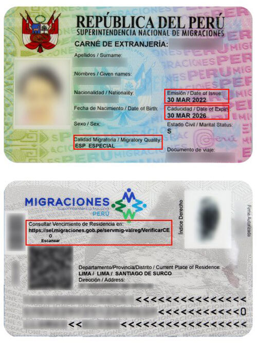 Buscar Carnet De Extranjeria Por Nombre Y Apellido