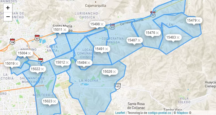 Código Postal Lima Ate Contact Number