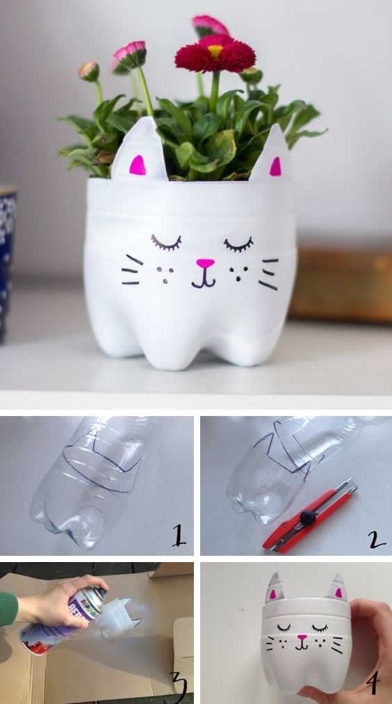 Como Hacer Macetas Con Botellas De 3 Litros