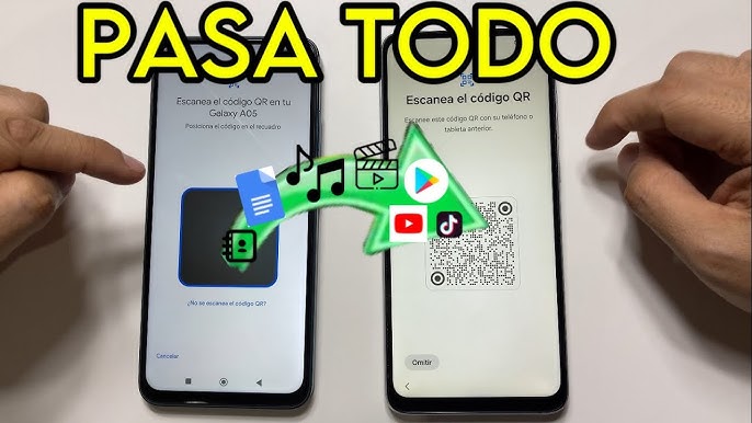Como Pasar Datos De Un Celular A Otro Con Código QR