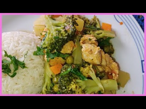 Guiso De Brócoli Con Pollo