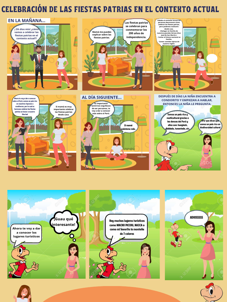 Historieta De Fiestas Patrias