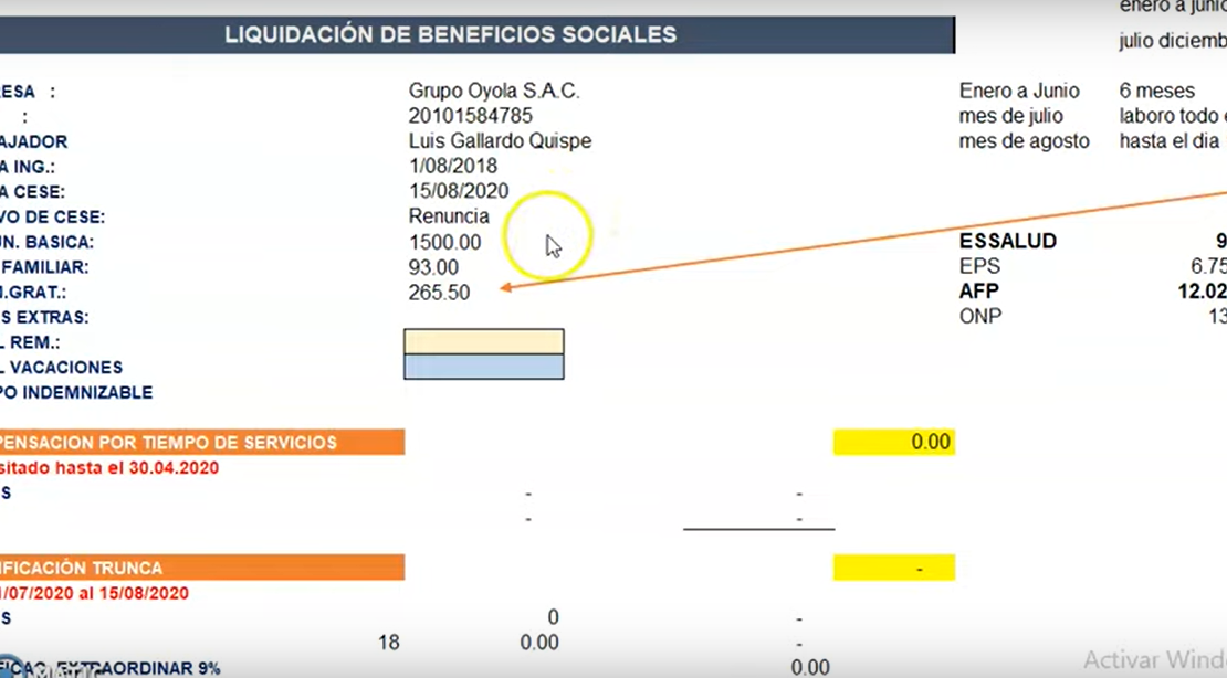 Liquidación En Perú