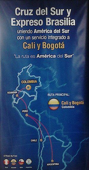 Perú A Colombia En Avión Tiempo