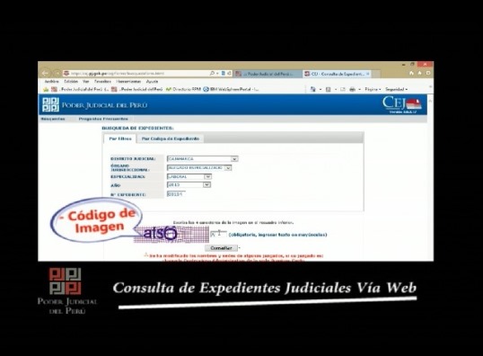 Poder Judicial CAJAMARCA Consulta De Expedientes