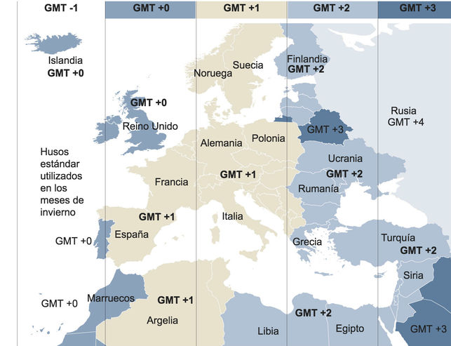 Que Hora Es En Alemania Map