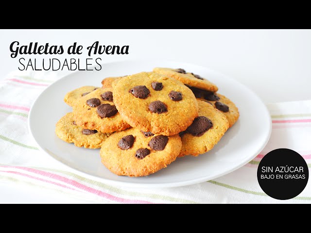 Receta De Galletas Con Chispas De Chocolate Saludables