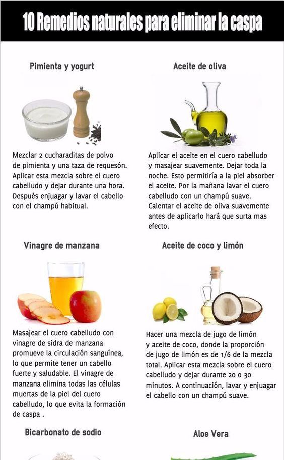Remedios Para La Caspa Y Caída Del Cabello