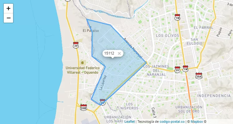 San Martín De Porres 15112 Number