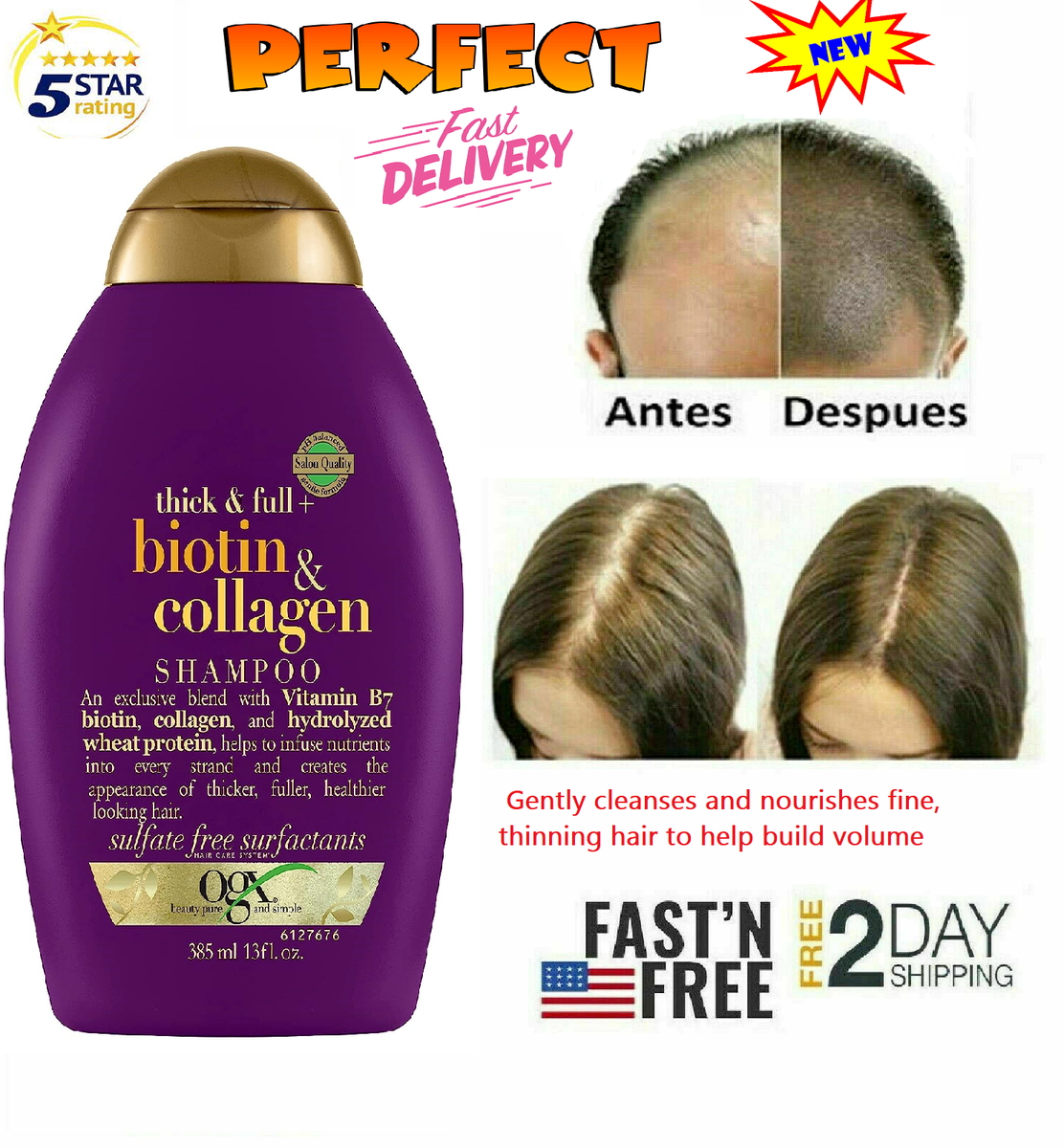 Shampoo Para La Caida Del Cabello Review