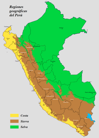 UBICACIÓN De La Costa Peruana