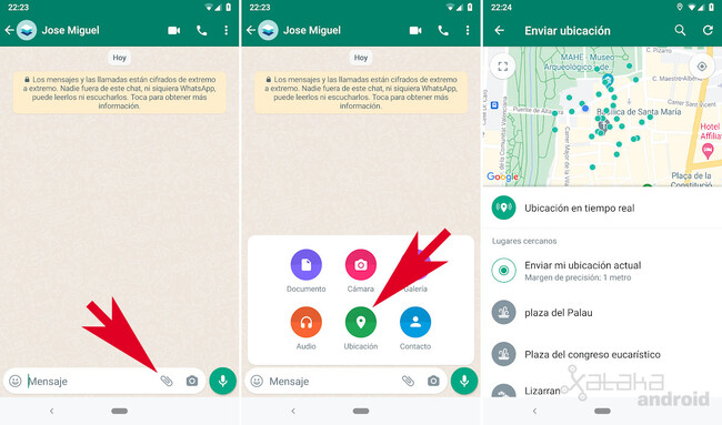 Ubicación En Tiempo Real WhatsApp
