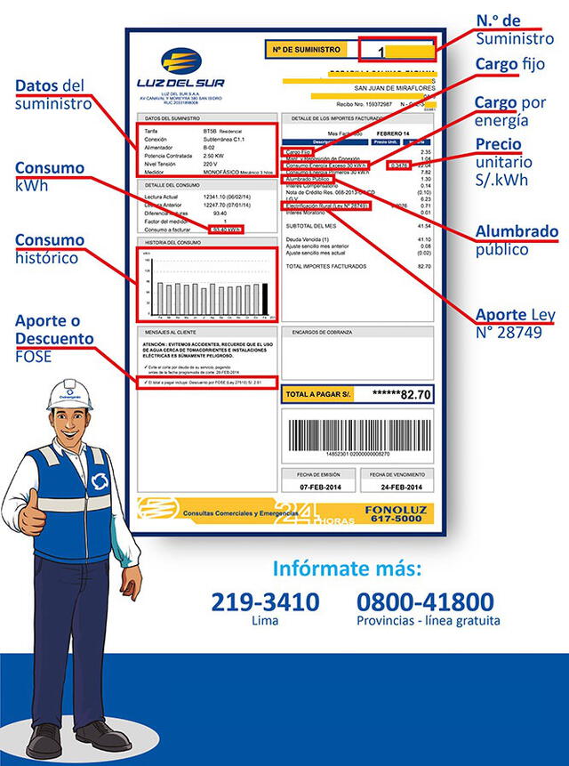 Ver Mi Recibo De Luz Enel Login