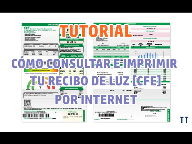 Ver Recibo De Luz En Línea