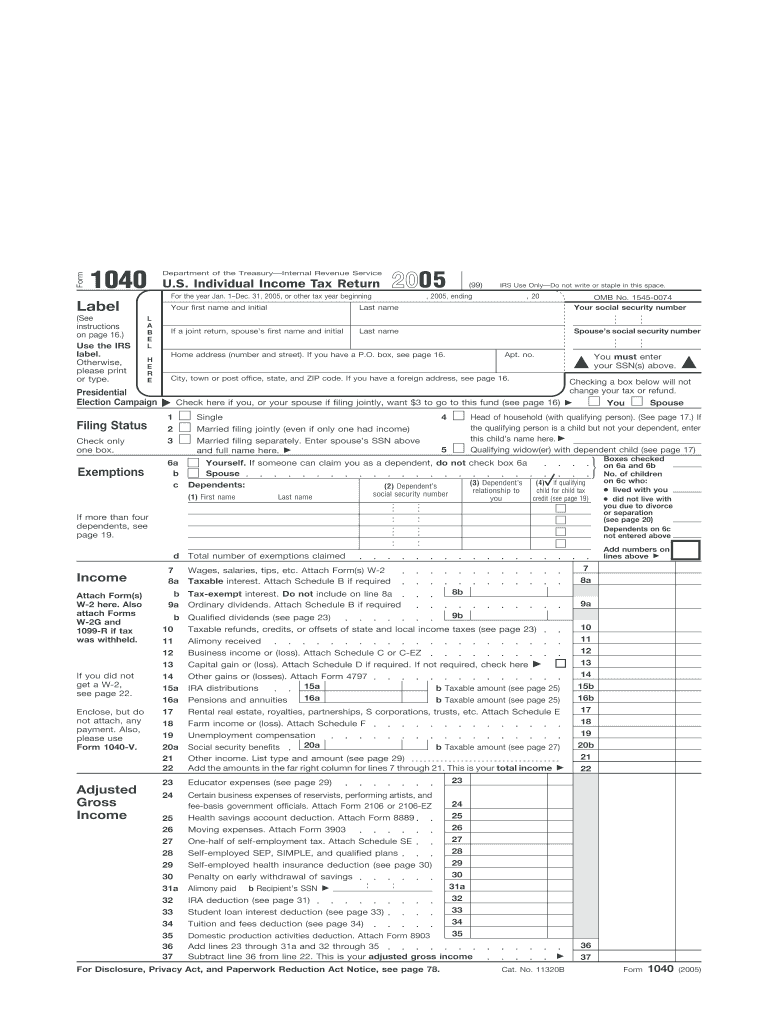 1040 Form 2023