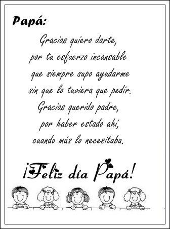 Cartas Para El Día Del Padre Bonitas