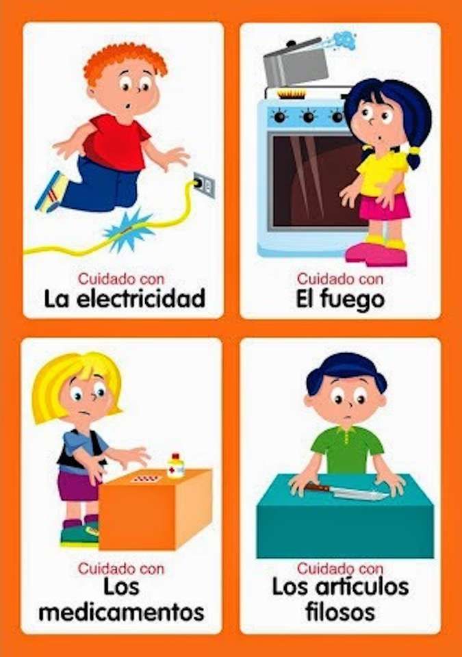 Carteles Para Prevenir Accidentes En Casa Para Niños