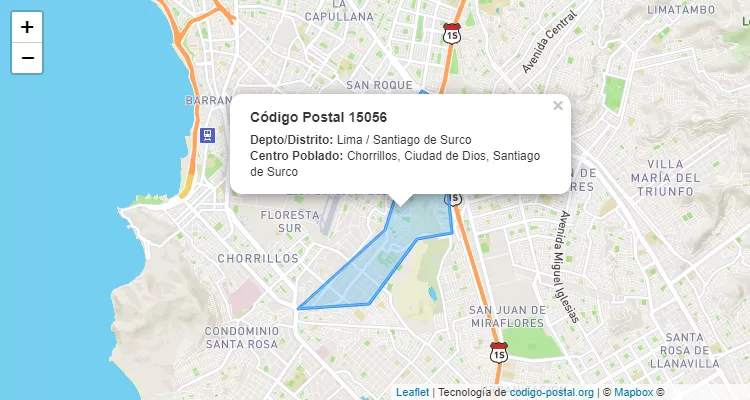 Código Postal 15056 Phone Number